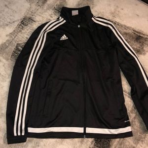 Adidas zip up track jacket
